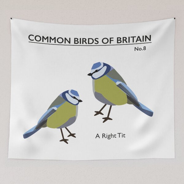 Item preview, Birds of Britain - A Right Tit  designed and sold by ButcheredImage.