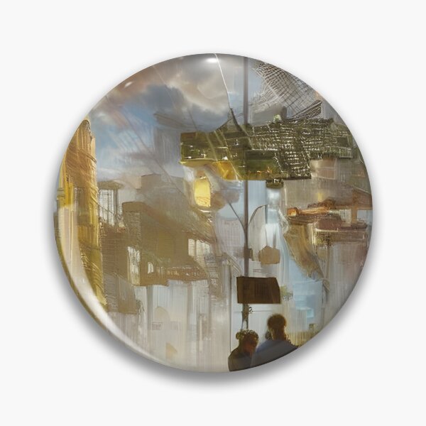 Item preview, Downtown Metropolis Near The Cloud City designed and sold by connors-corner.