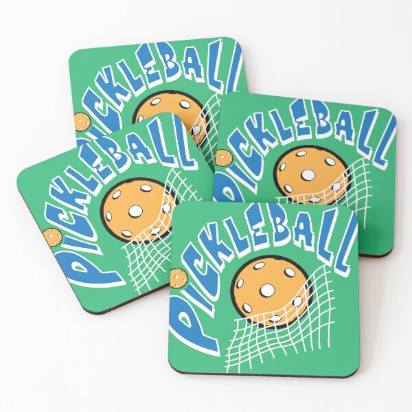 Item preview, Pickle ball funny typography Sticker  design designed and sold by srissdesigns.