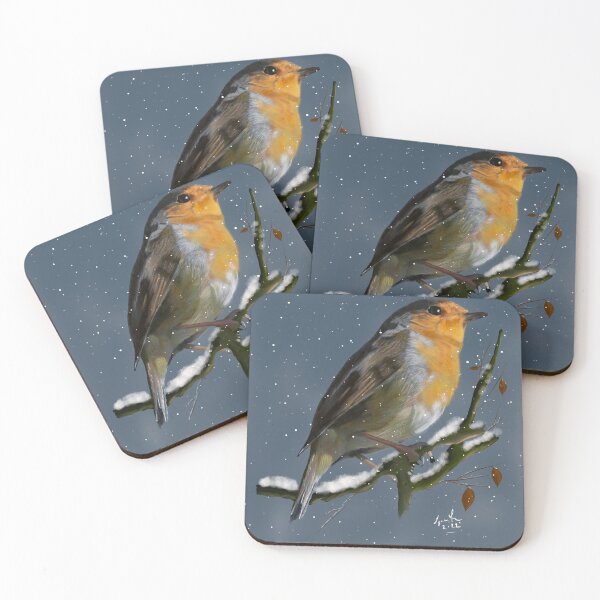 Item preview, Winter Robin designed and sold by AllArtUK.