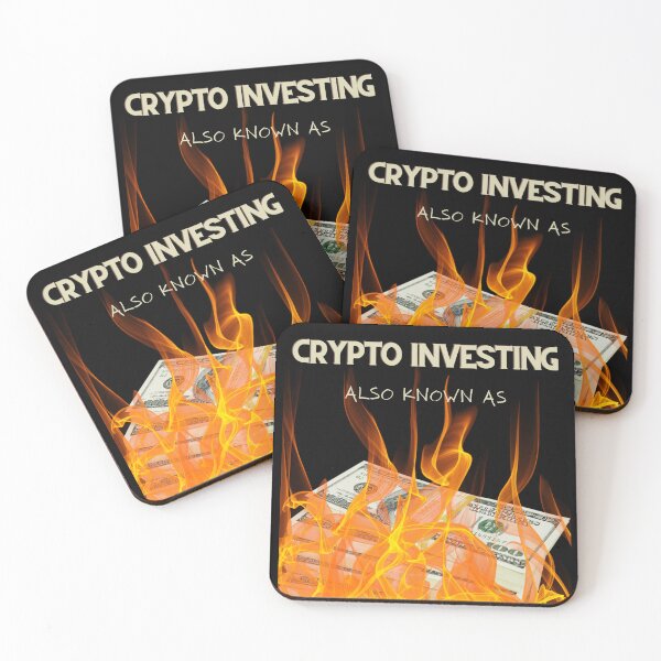 Item preview, Crypto Investing, Also Known As Burning Money designed and sold by DeeATX.