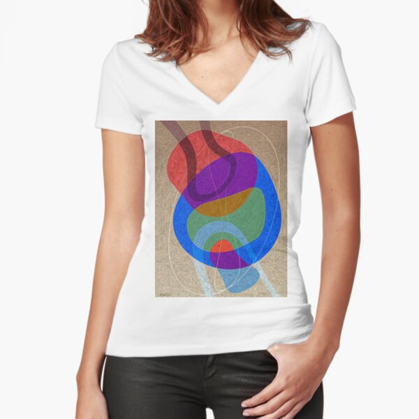 Fitted V-Neck T-Shirt