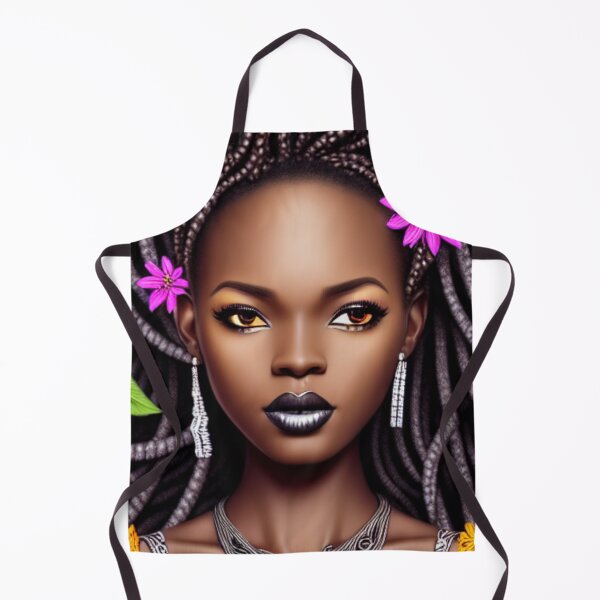 Item preview, Braids, Flowers, and Black Lipstick designed and sold by Sapphire597.