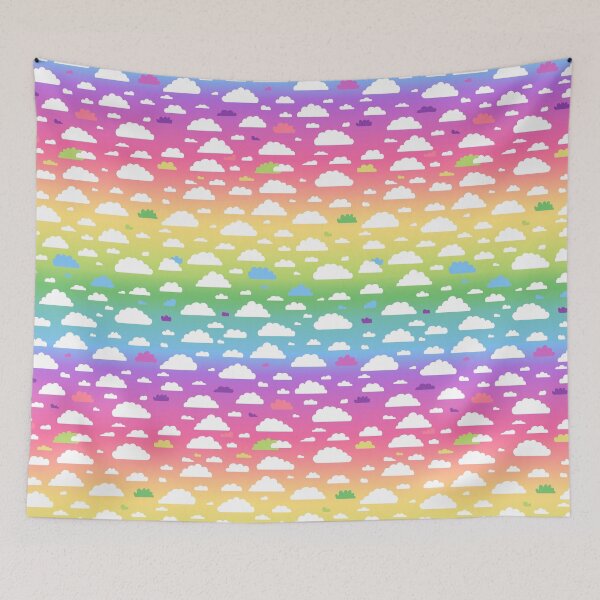 Item preview, Rainbow Clouds designed and sold by Abigail Stevens.