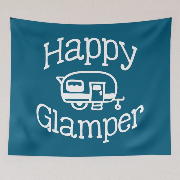 Item preview, Happy Glamper designed and sold by Jandsgraphics.