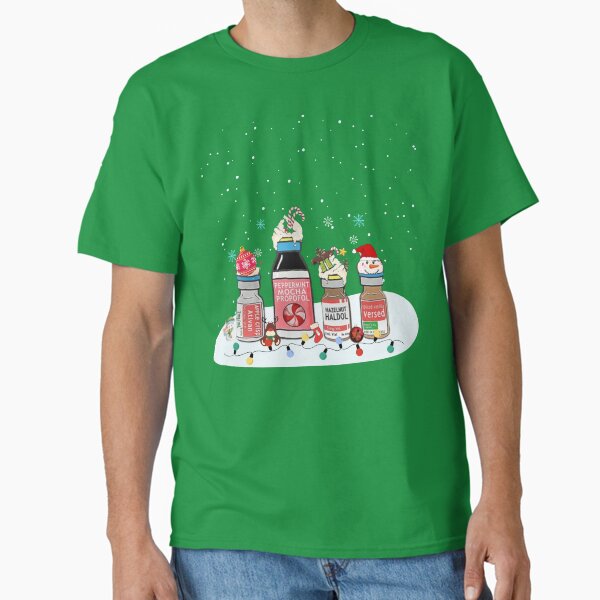 Item preview, Christmas Nurse Shirt, Funny Xmas Nurse Shirt, Gift for Crna, ICU Critical Care Nurse, Propofol Shirt designed and sold by Morja2015.
