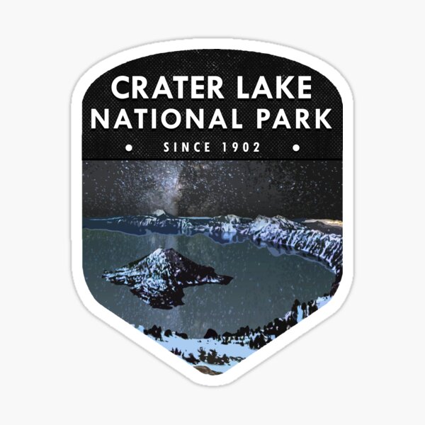 Crater Lake National Park 2 Sticker
