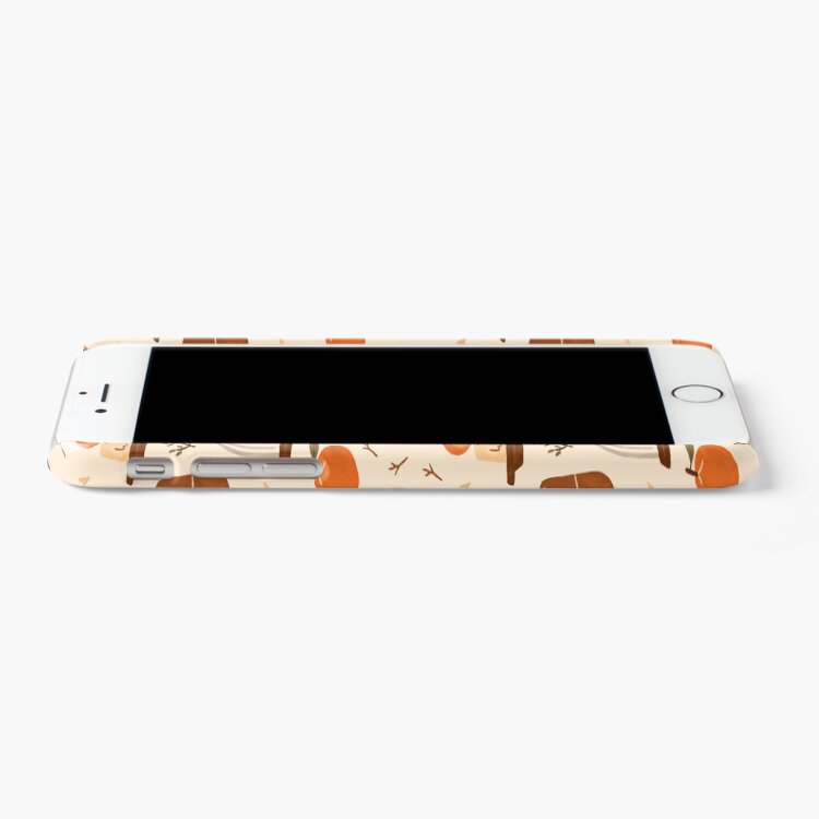 Alternate view of Festive Tea Time iPhone Case