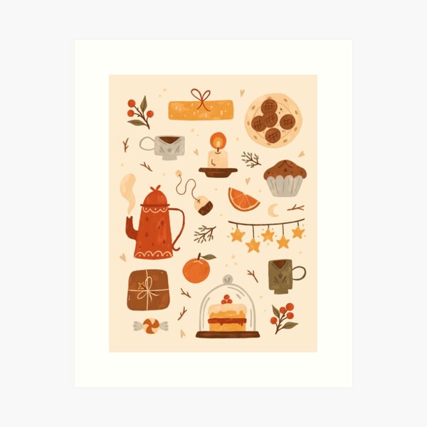 Item preview, Festive Tea Time designed and sold by ohjessmarie.
