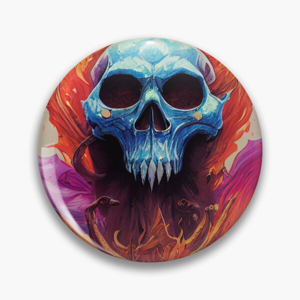 Item preview, flaming Skull phoenix designed and sold by royalfishgames.