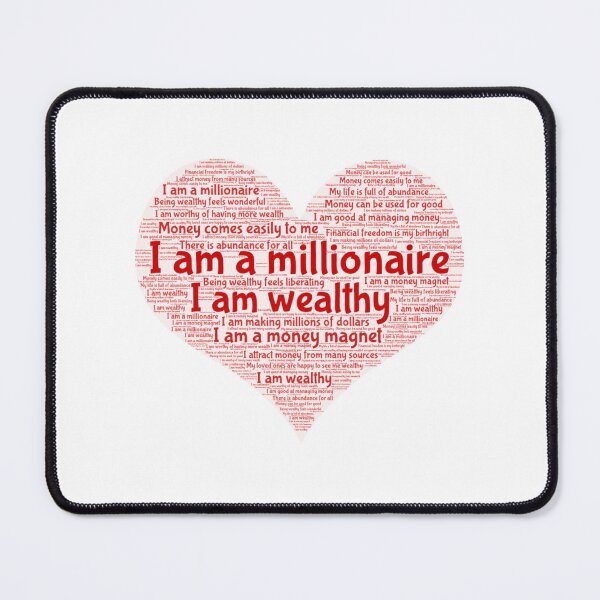 Item preview, Wealth Affirmations designed and sold by mugcotherapist.