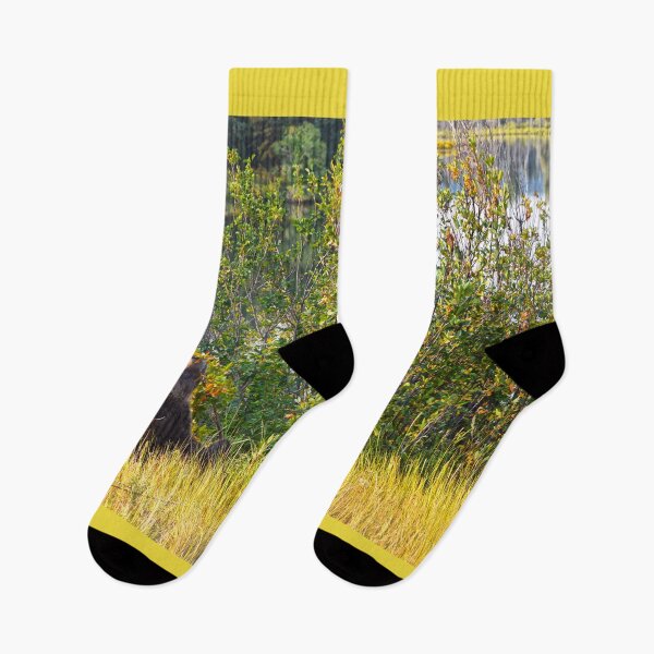 Item preview, Teton Bear Eating Berries, Wyoming designed and sold by Catherine Sherman.