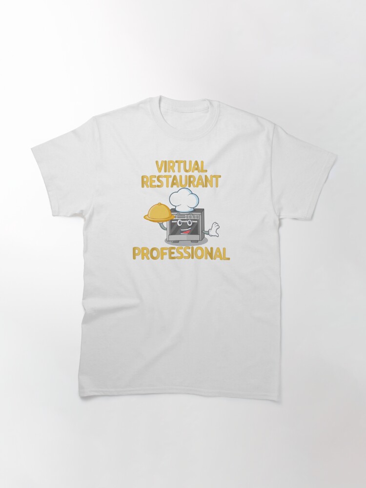 Alternate view of Virtual Restaurant Professional. Classic T-Shirt