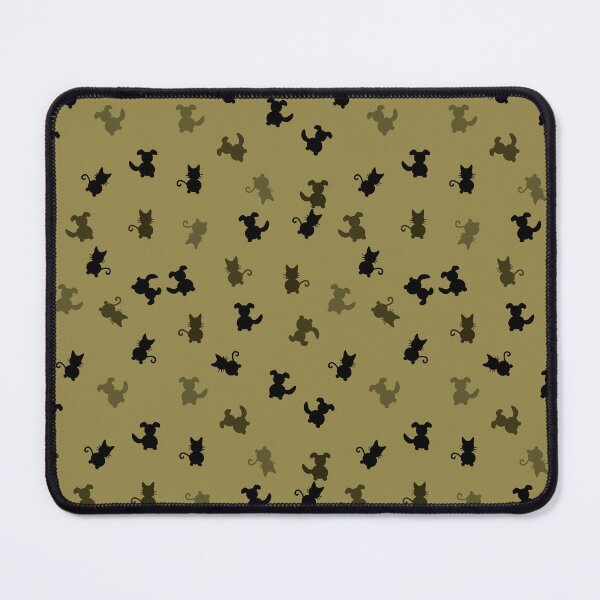 Item preview, Dog and Cat Camo Puce-Green designed and sold by janraydesigns.