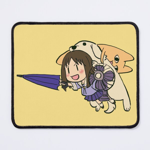 Aperçu de l'œuvre Je dessine Osaka l'étudiant mobile avec le père de Chiyo Chan et Tadakichi San / Azumanga Daioh créée et vendue par RansRoom.