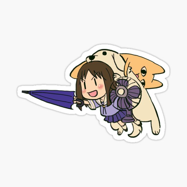 Artikel-Vorschau von Ich zeichne Osaka, die mobile Schülerin, mit Chiyo Chans Vater und Tadakichi San / Azumanga Daioh, designt und verkauft von RansRoom.