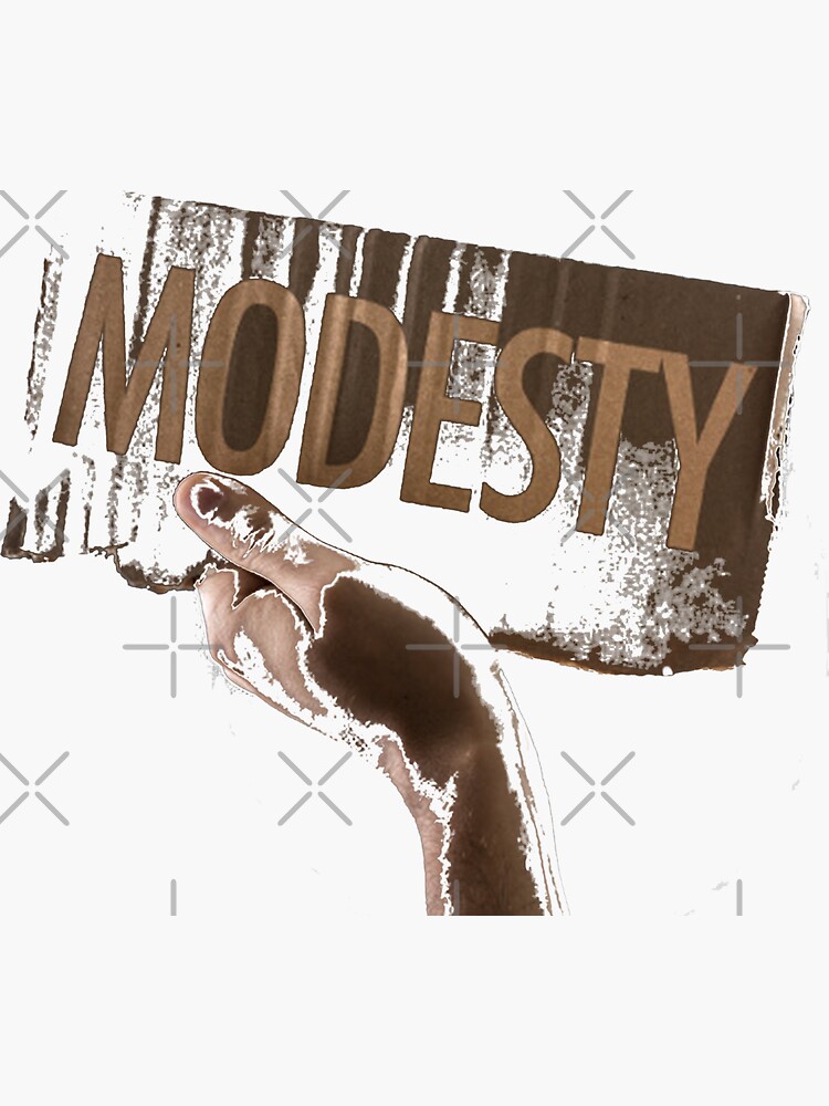 Modesty - Modesty - Sticker