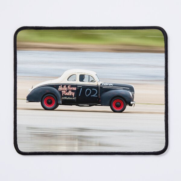 Item preview, Zoomed in Vintage Hot Rod Association at Pendine Sands Beach Race. Car 102 in 2021 designed and sold by stevehuggett.