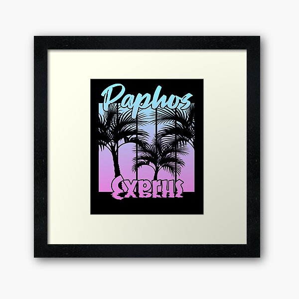 Paphos Cyprus Framed Art Print