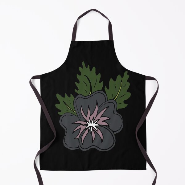 Item preview, Single wild grey and mauve pansy flower illustration designed and sold by AngelDawnDesign.