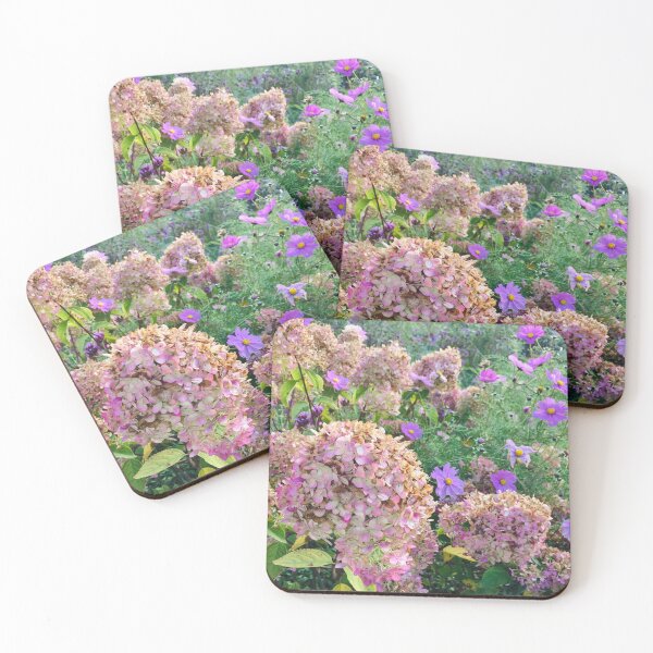 Item preview, Hydrangea Limelight and Cosmos Dazzler designed and sold by AllotmentCapers.