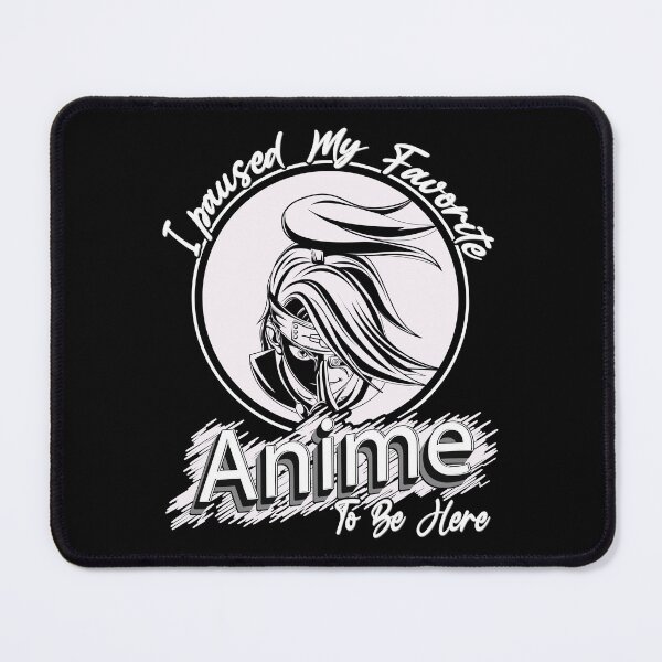 Item preview, Cute I Paused My Favorite Anime to Be Here designed and sold by Estrytee.