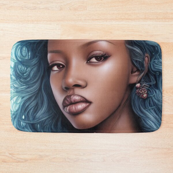 Item preview, Melanin With A Side Of Turquoise Hair designed and sold by Sapphire597.