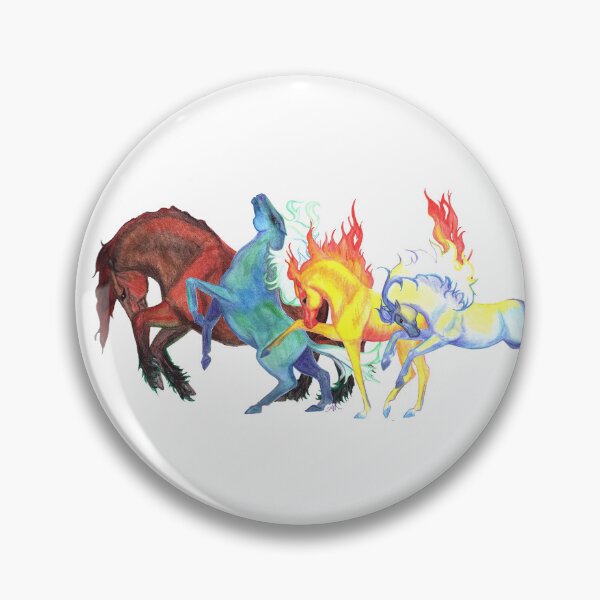 Item preview, Elemental Horses designed and sold by The Raven's Landing.