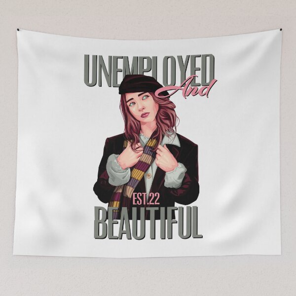 Item preview, UNEMPOLYED AND BEAUTIFUL designed and sold by GAADesignz.
