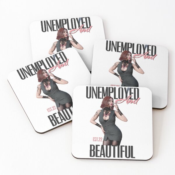 Item preview, UNEMPOLYED AND BEAUTIFUL designed and sold by GAADesignz.