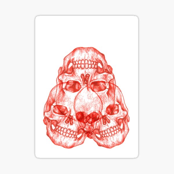 red 3 Sticker