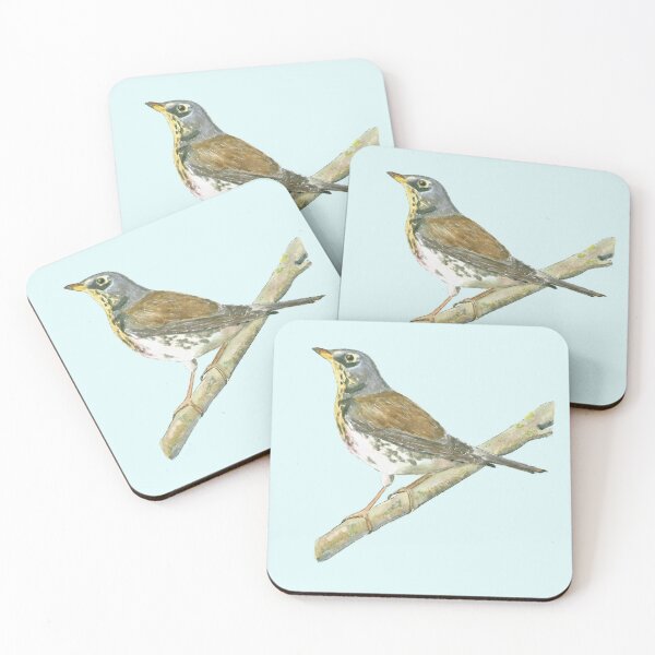 Item preview, Fieldfare (watercolour) designed and sold by Sarah Addy.