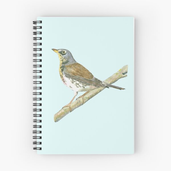 Item preview, Fieldfare (watercolour) designed and sold by Sarah Addy.