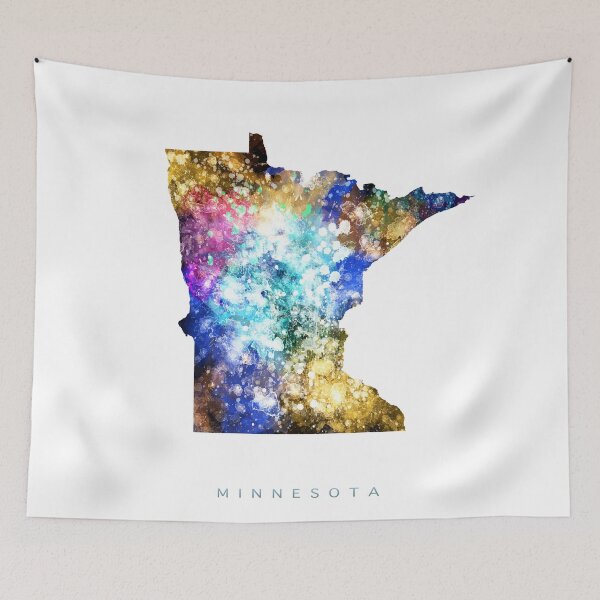 Item preview, Egypt Map Watercolor Painting designed and sold by InkistPrints.