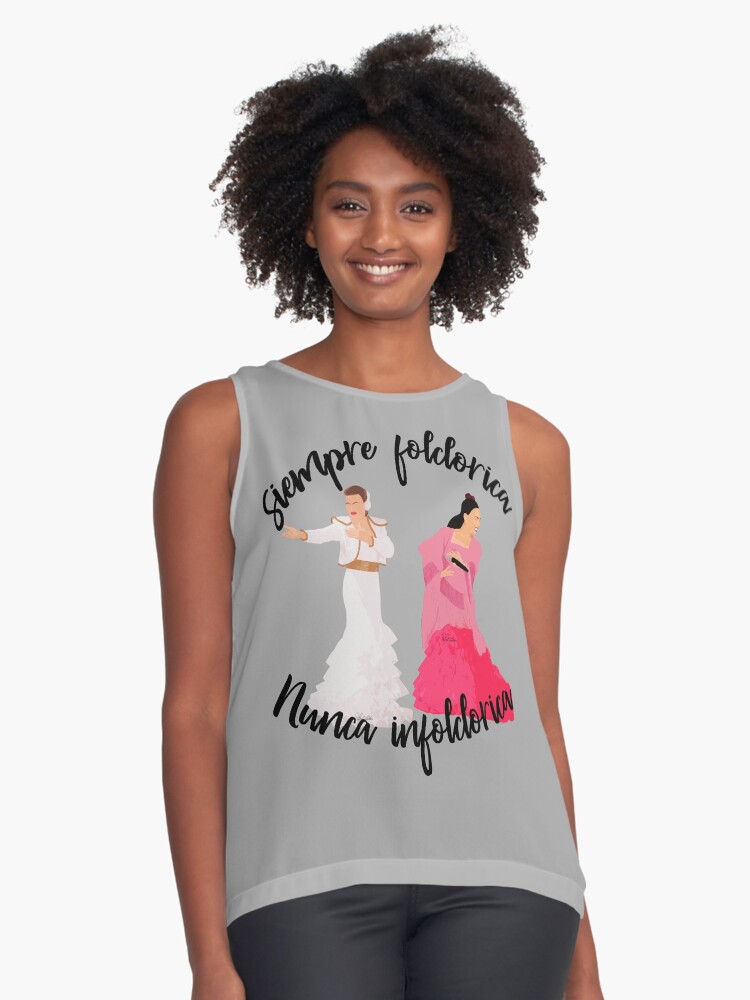 Vista previa del artículo con la obra «Blusa sin mangas», diseñado y vendido por Shannys.