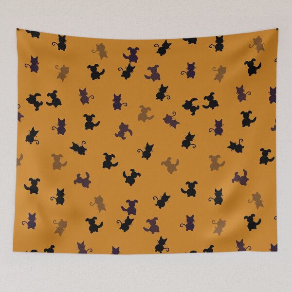 Item preview, Dog and Cat Camo Orange designed and sold by janraydesigns.