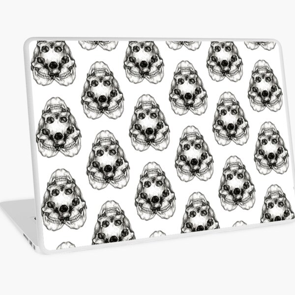3 skull pattern Laptop Skin