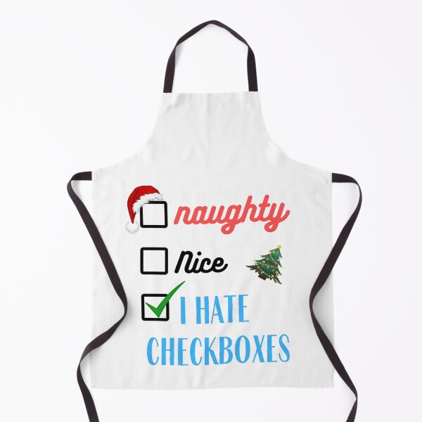 Item preview, Naughty or Nice I Hate Checkboxes | Merry Christmas | Santa Claus designed and sold by CosmicStory.