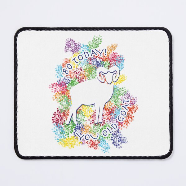 Item preview, HAPPY 80th BIRTHDAY YOU OLD GOAT! designed and sold by janeynic.