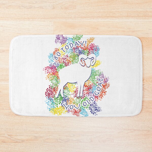 Item preview, HAPPY 80th BIRTHDAY YOU OLD GOAT! designed and sold by janeynic.