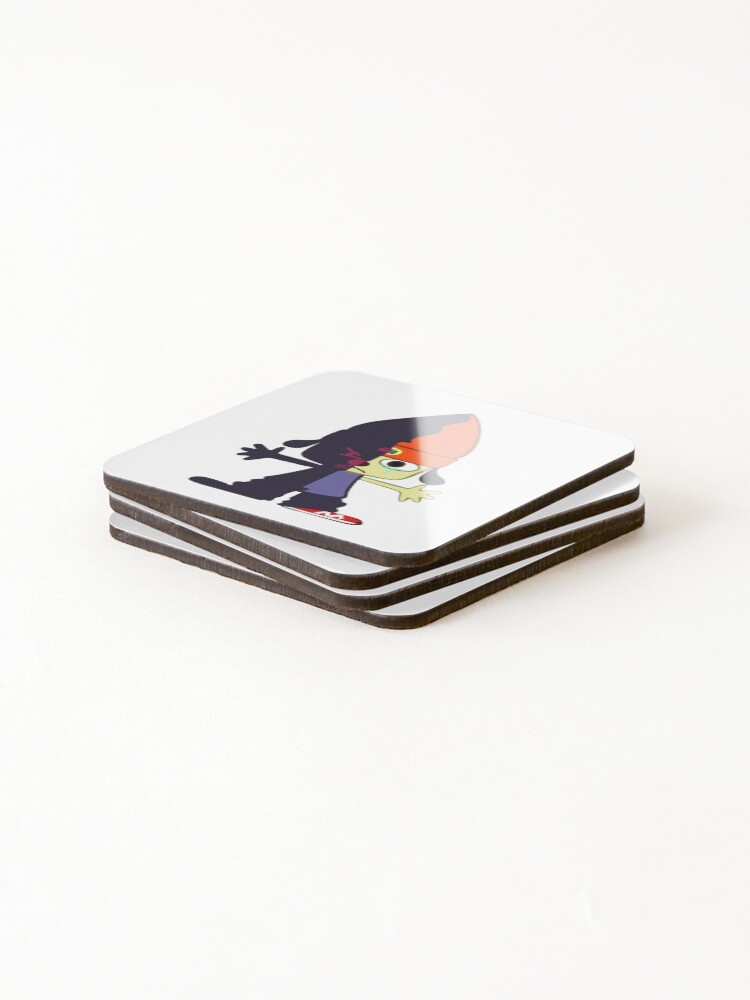 Thumbnail 4 of 5, Coasters (Set of 4), Parappa The Rapper Rap designed and sold by ABZDesigner.