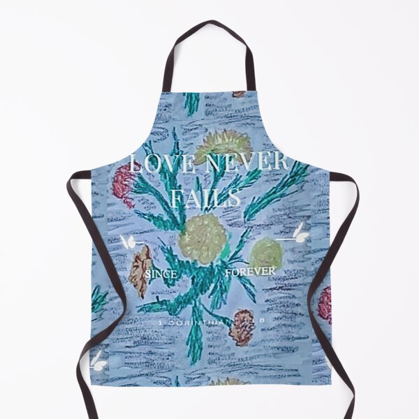Item preview, Orange Yellow Marigolds on Blue with Scripture designed and sold by IvaRenee.