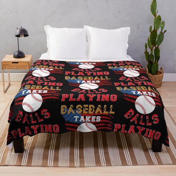 Item preview, PLAYING BASEBALL TAKES BALLS, BASEBALL HUMOR, BASEBALL SEASON, TAKES BALLS designed and sold by R B Chrystal.
