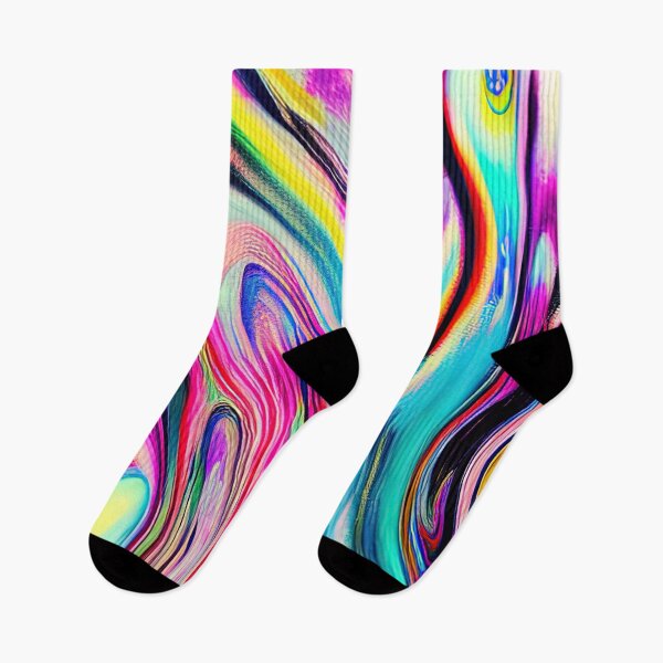 Item preview, Boho fluid abstract pattern designed and sold by sunflowerz--.