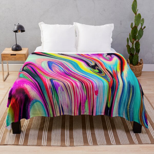Item preview, Boho fluid abstract pattern designed and sold by sunflowerz--.