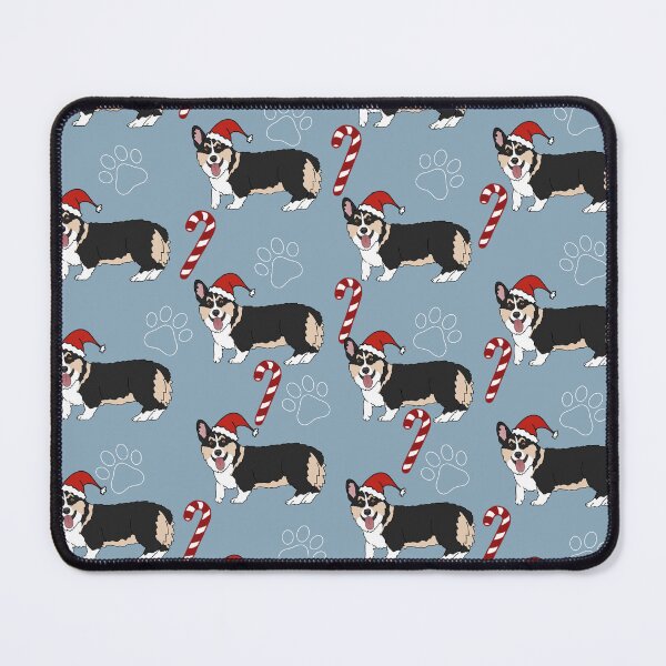 Item preview, Christmas Corgi - Blue designed and sold by KantstandyaC.