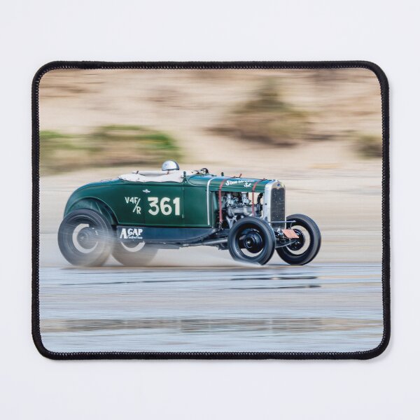 Item preview, Zoomed in Vintage Hot Rod Association at Pendine Sands Beach Race. Car 361 in 2021 designed and sold by stevehuggett.