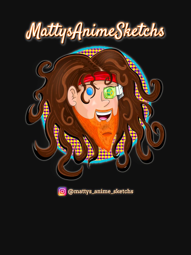 Thumbnail 7 of 7, Essential T-Shirt, MattysAnimeSketchs designed and sold by MattySketchs.