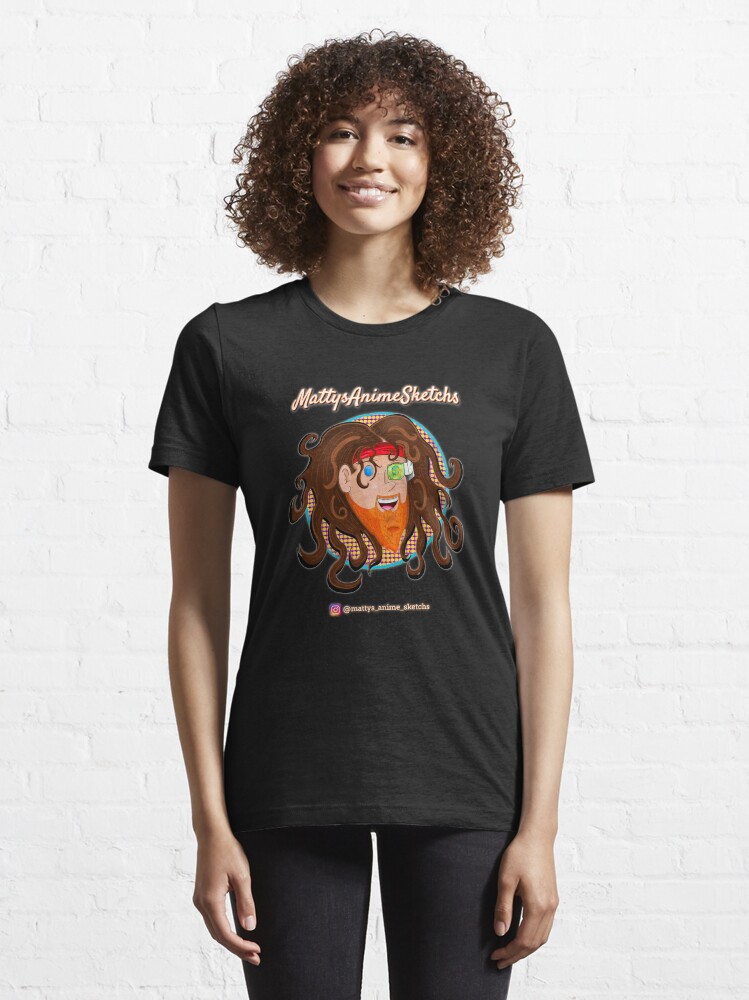 Thumbnail 6 of 7, Essential T-Shirt, MattysAnimeSketchs designed and sold by MattySketchs.