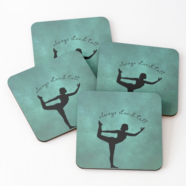 Item preview, always stand tall dancer yoga pose designed and sold by Jessica Deighton.